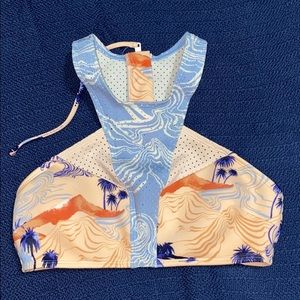 Roxy POP Surf High-Neck Bikini Top